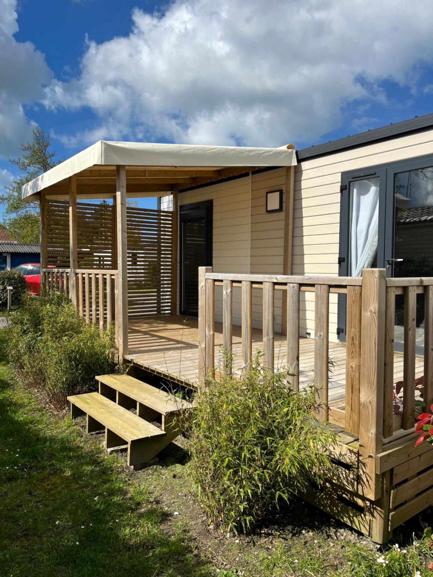 Camping La Foret Stella-Plage Exterior foto