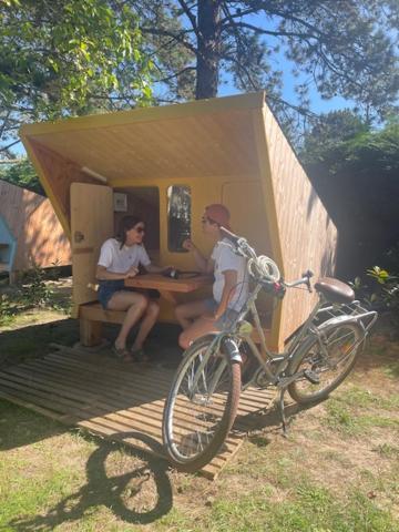 Camping La Foret Stella-Plage Exterior foto